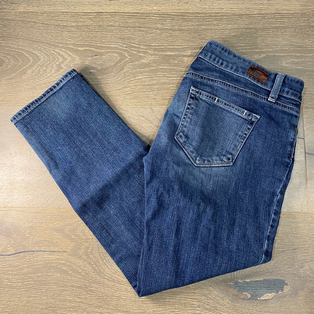 Paige Jimmy Jimmy Boyfriend Crop Jeans 25